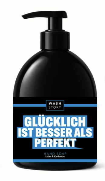 Flüssigseife "Glücklich ist besser als perfekt" - 500 ml     
