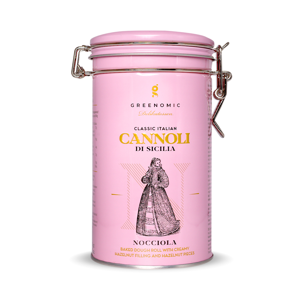 Greenomic Cannoli di Sicilia - Nocciola - Blechdose