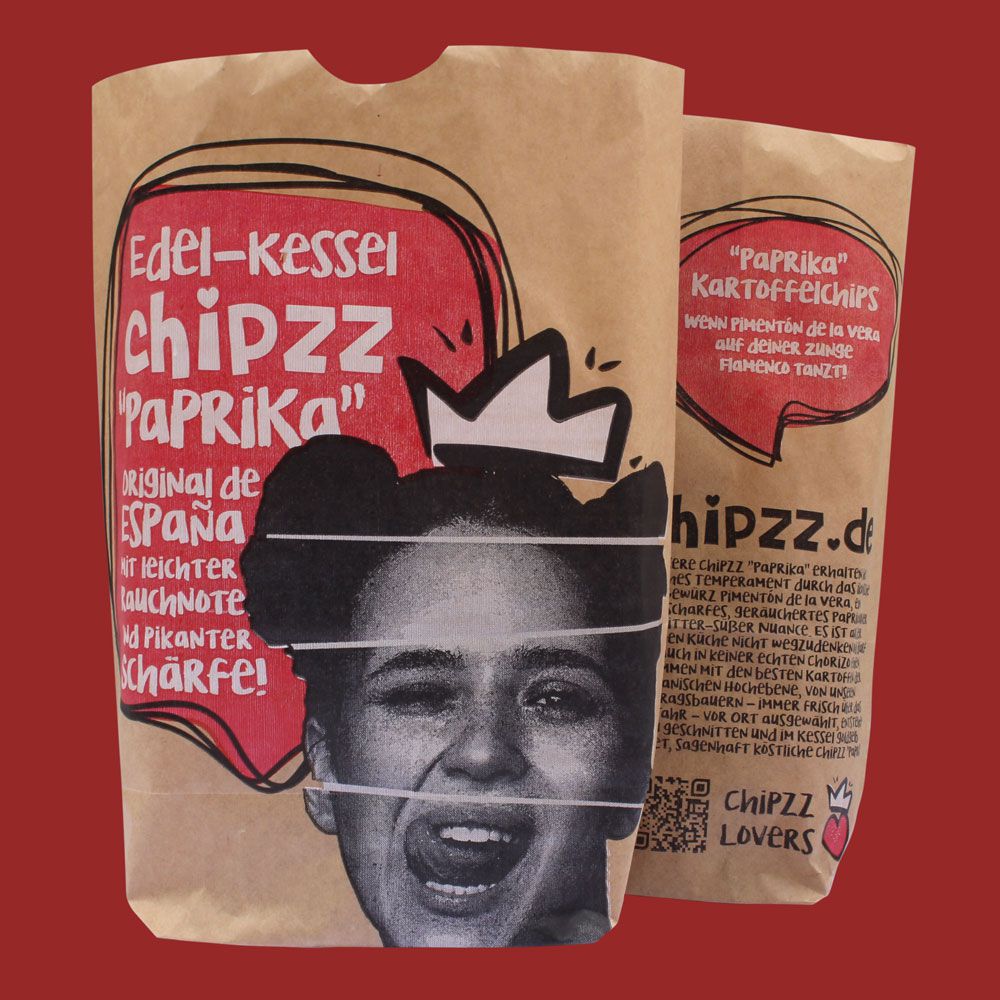 Edel-Kessel Chipzz "Paprika" - 150 gr.