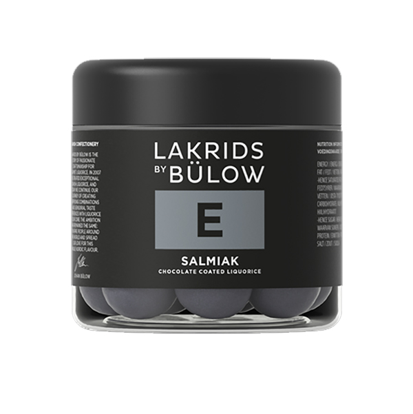 Lakrids by Bülow - E - Salmiak - 115 gr.   